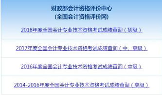 辽宁2018年中级会计职称成绩查询入口什么时候开通